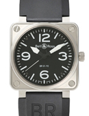 Bell & Ross BR01-92 acier noir Automatique Hommes Montre Réplique